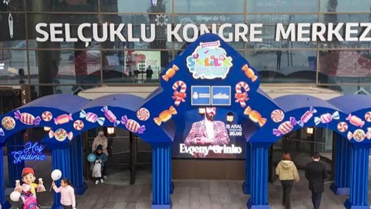 Konya Selçuklu'da çocuklar için tatlı telaş