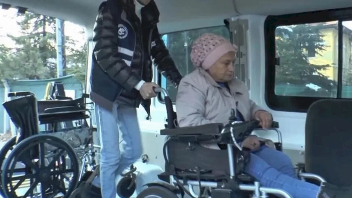 Kayseri Kocasinan'dan engellilere yüz güldüren hizmet
