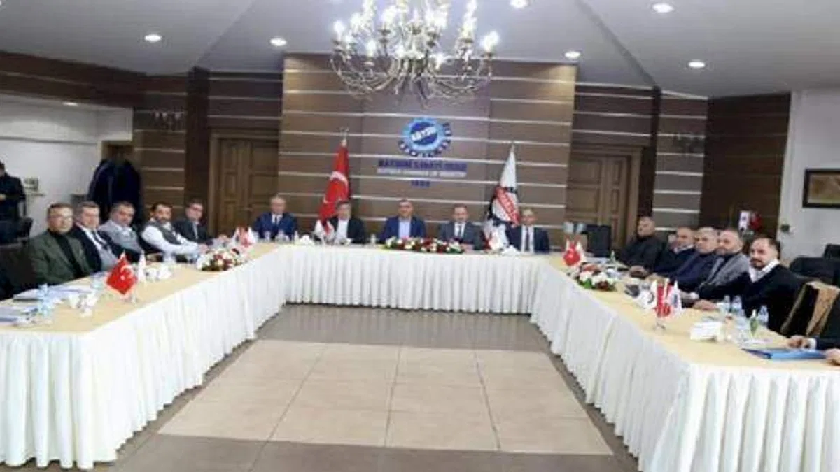 Mimarsinan OSB'den heyet toplantısı