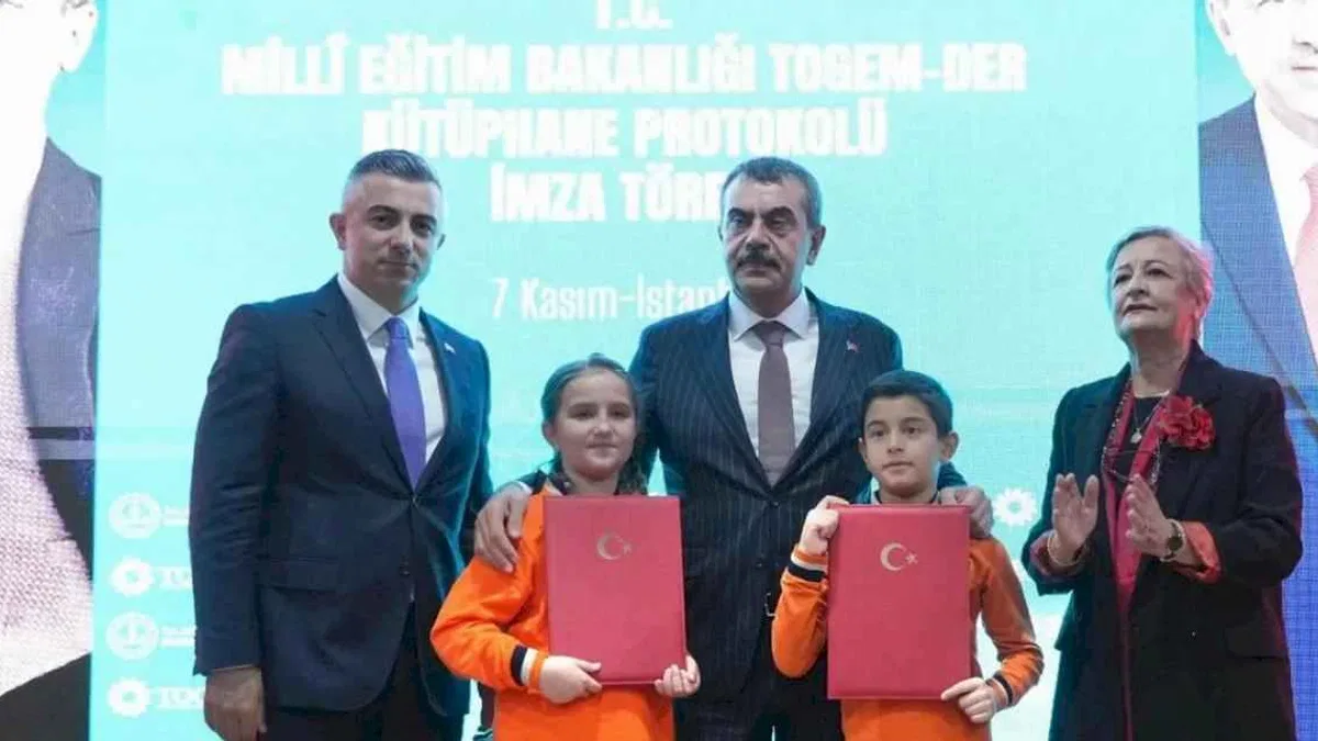 MEB'den TOGEMDER ile kütüphane protokolü