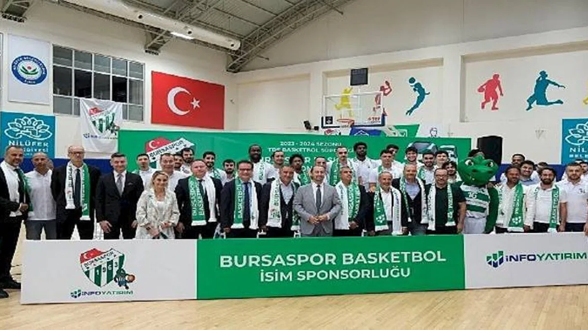 İNFO Yatırım, Basketbol Süper Ligi'nin iddialı takımı Bursaspor'a isim sponsoru oldu!