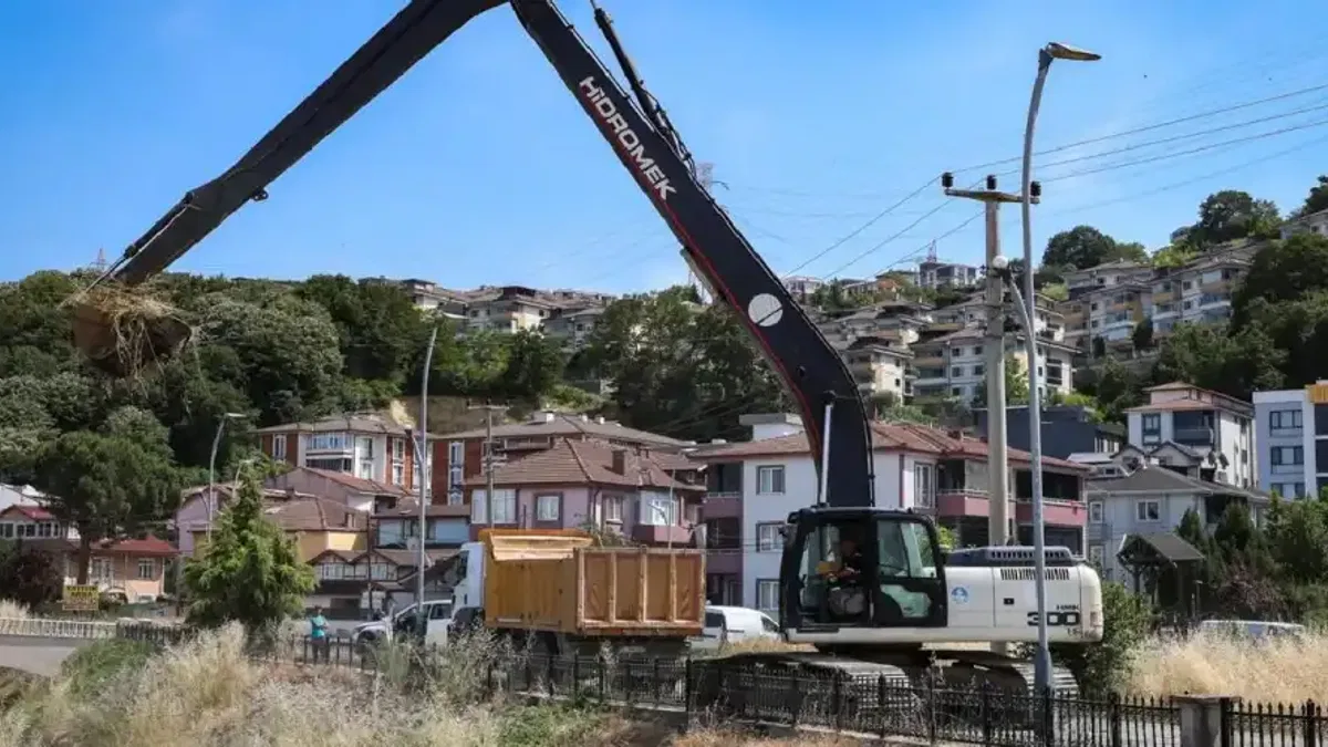 SASKİ Kanlıdere’yi kötü koku ve haşereden arındırdı