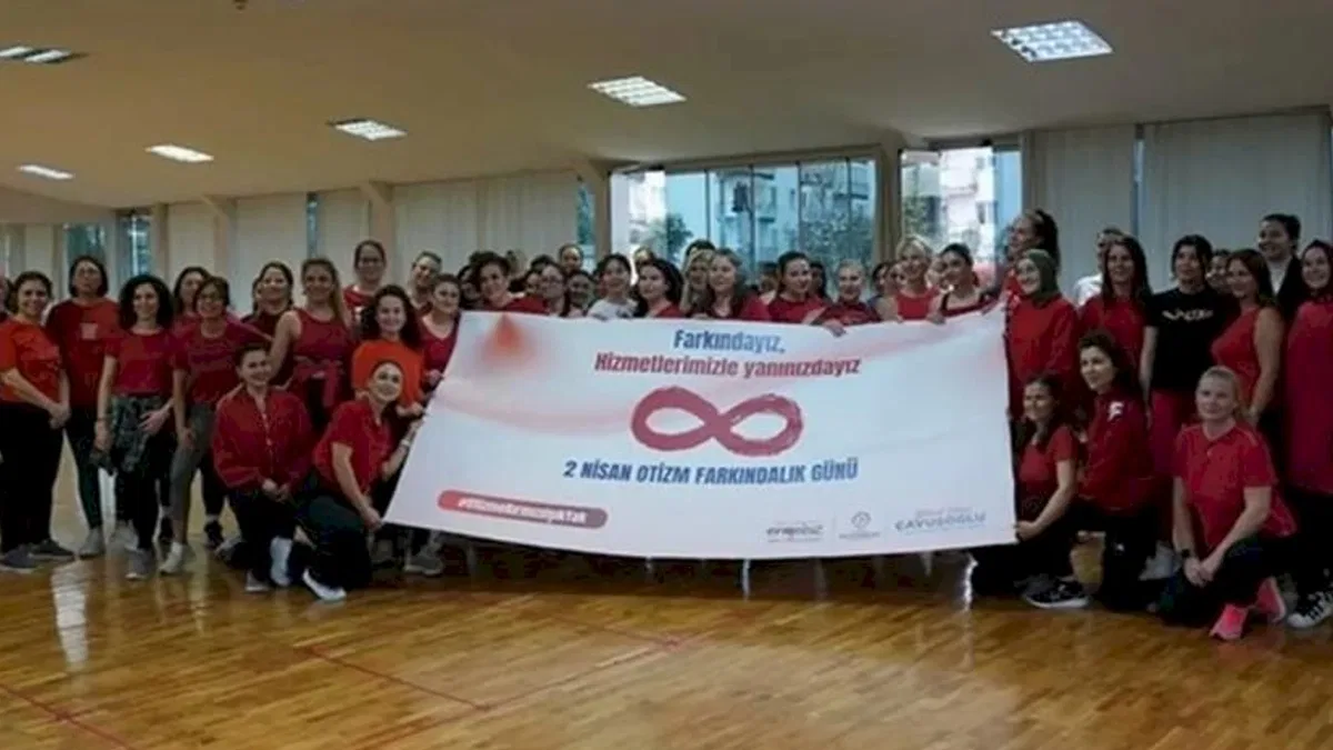 Denizli'de otizm farkındalığı için anlamlı etkinlik