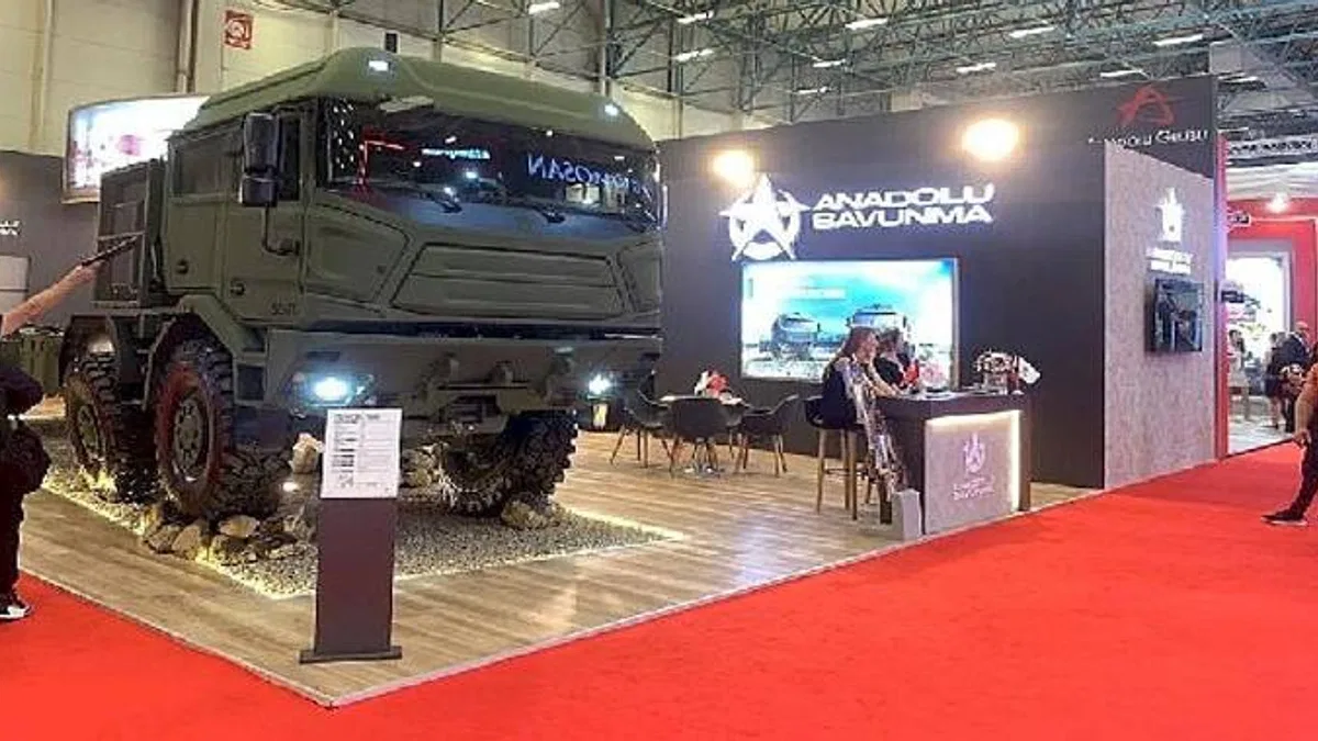 Anadolu Savunma, IDEF fuarında taktik tekerlekli araç modelleri ile boy gösterdi