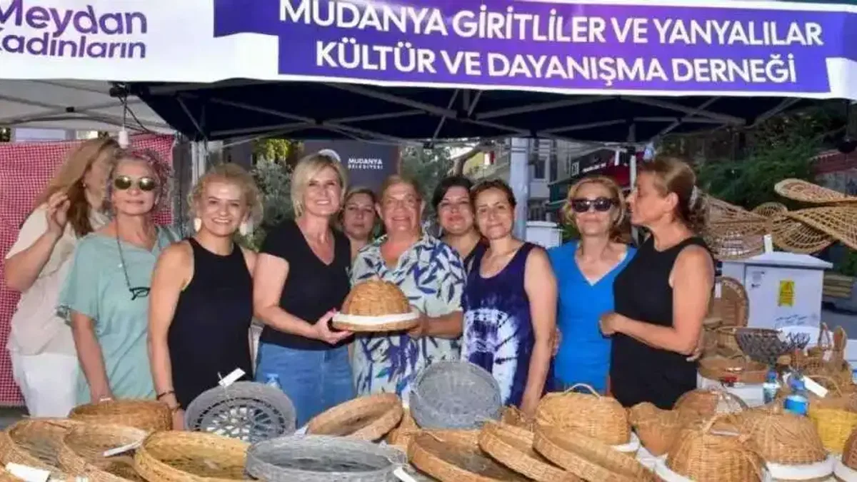Bursa Mudanya'da 'Meydan Kadınların' oldu