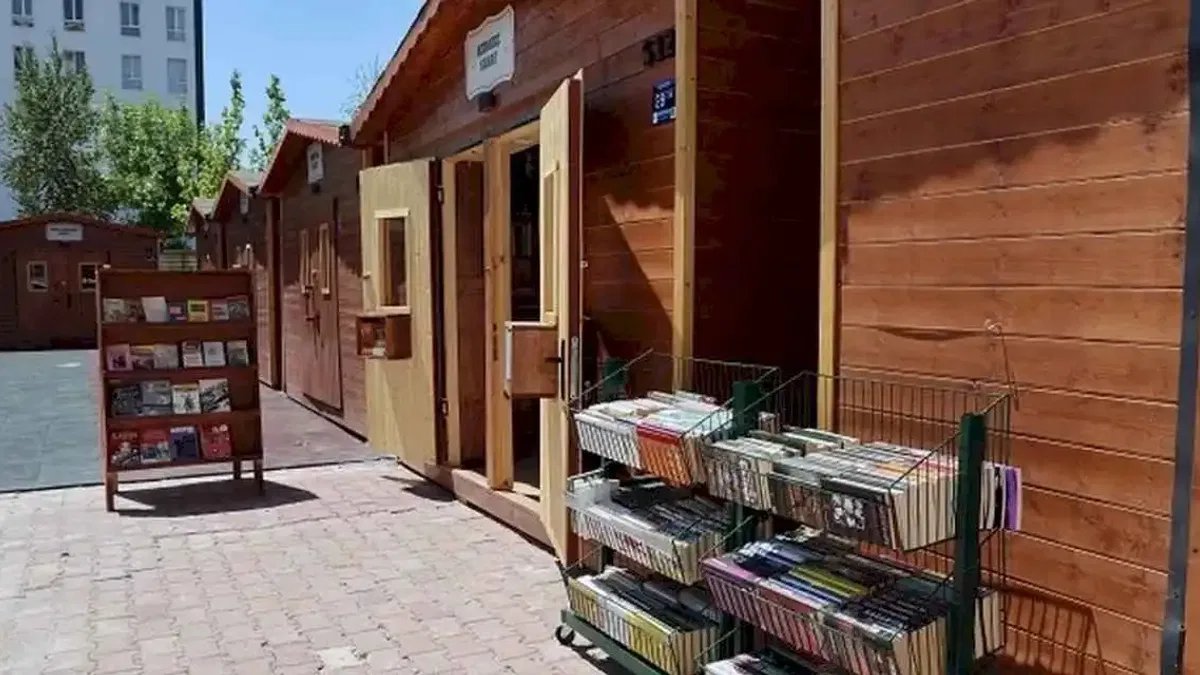 Kayseri Talas'ta kitap kokusu bu çarşıdan yayılacak