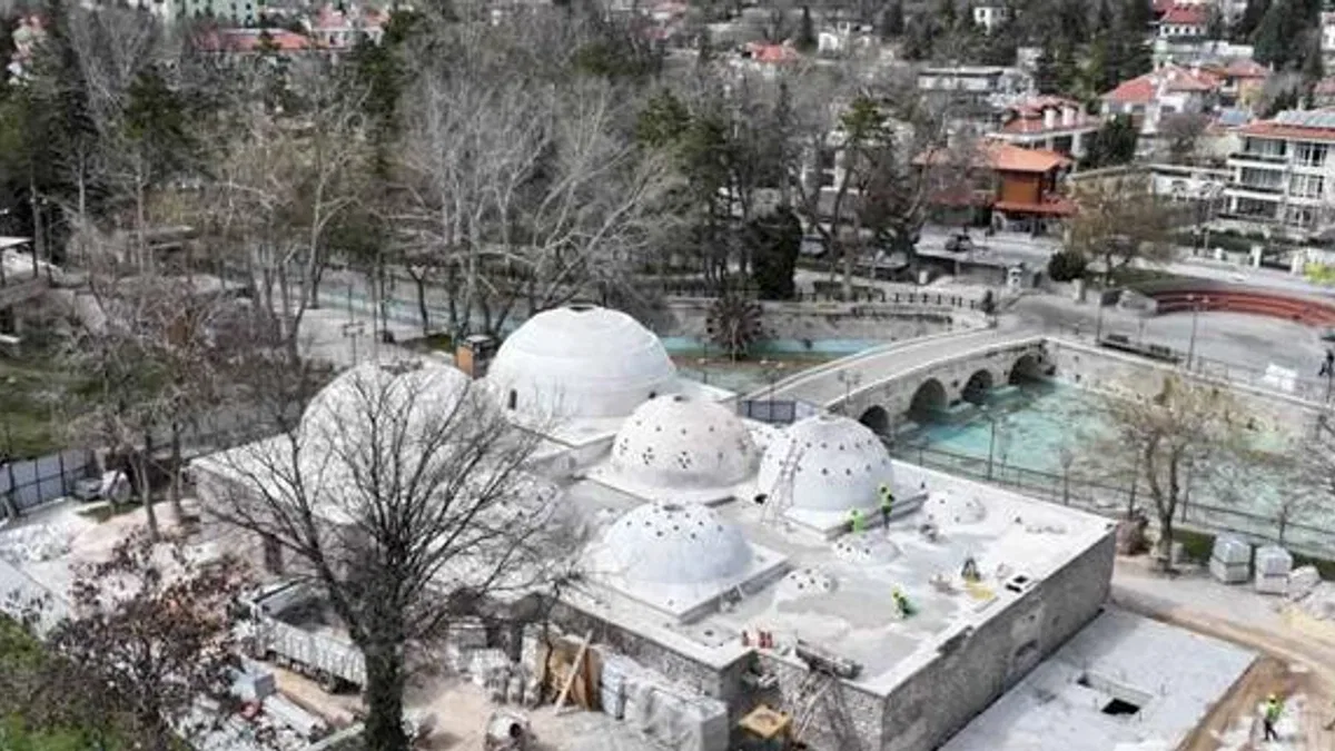 Konya'da 600 yıllık tarihi hamam su müzesi olacak