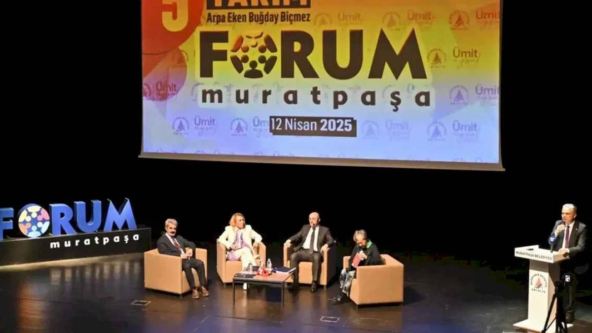 Forum Muratpaşa'da tarımın yol haritası belirlendi