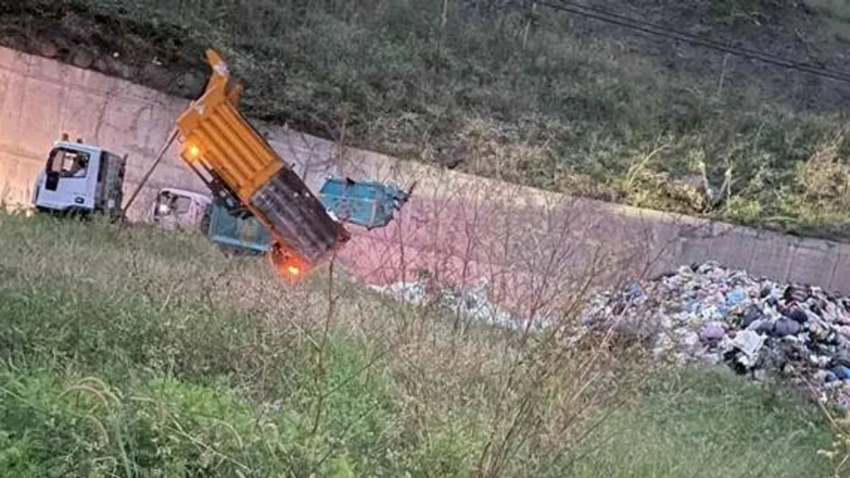 Yol kenarı çöpe 2,5 milyon TL ceza!