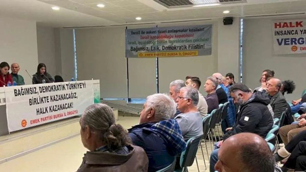 EMEP Bursa İl Başkanı Berkay Akkuş oldu