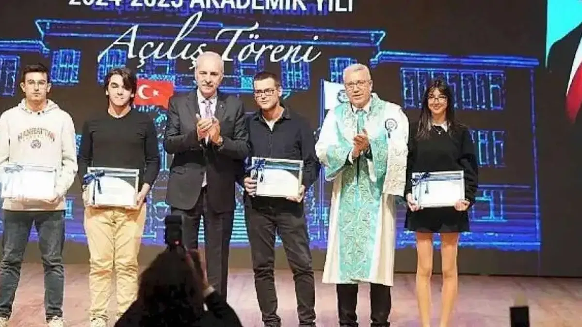 EÜ Akademik Yıl Açılışı TBMM Başkanı Prof. Dr. Numan Kurtulmuş'un Teşrifleriyle Gerçekleşti