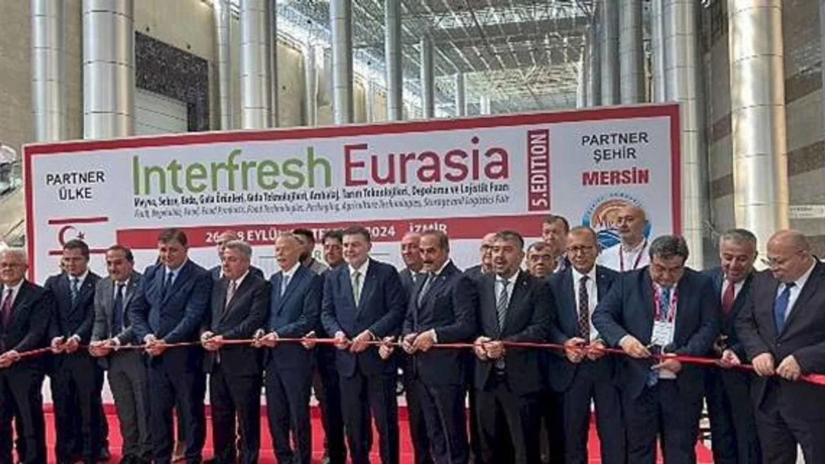 İzmir'de Interfresh Eurasia 5. Edition Fuarı Görkemli Bir Törenle Açıldı