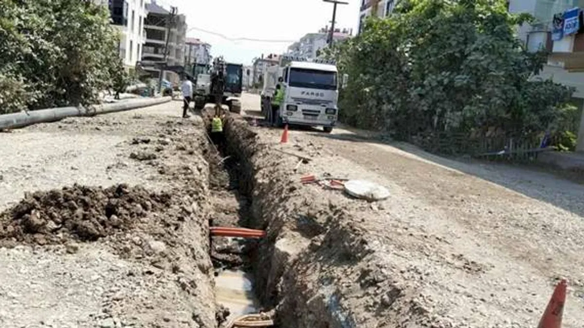 Ordu Şehir Hastanesi’ne altyapı desteği