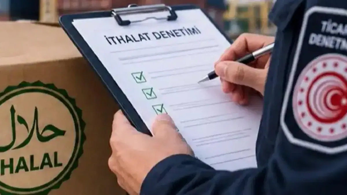 Helal belgeli etikete özel denetim!