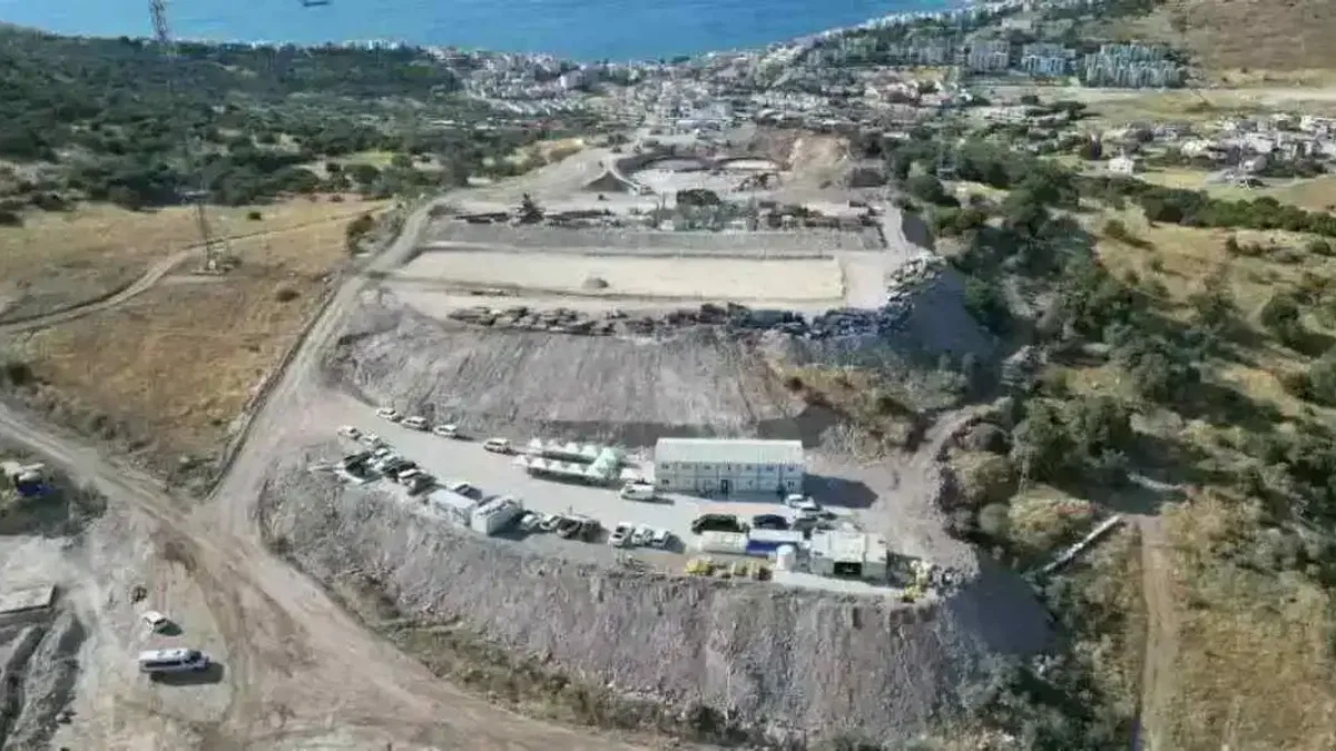 İzmir’in 3. büyük ileri biyolojik arıtma tesisi yükseliyor