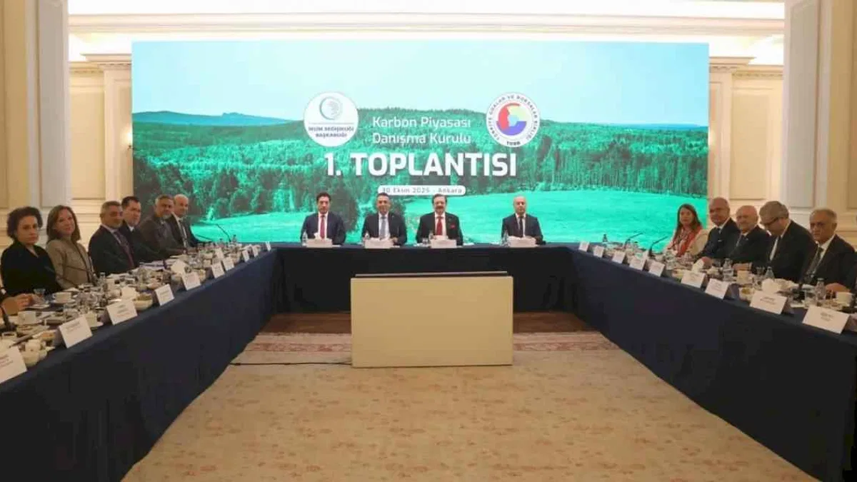 Karbon Piyasası Danışma Kurulu İlk Toplantısını Gerçekleştirdi