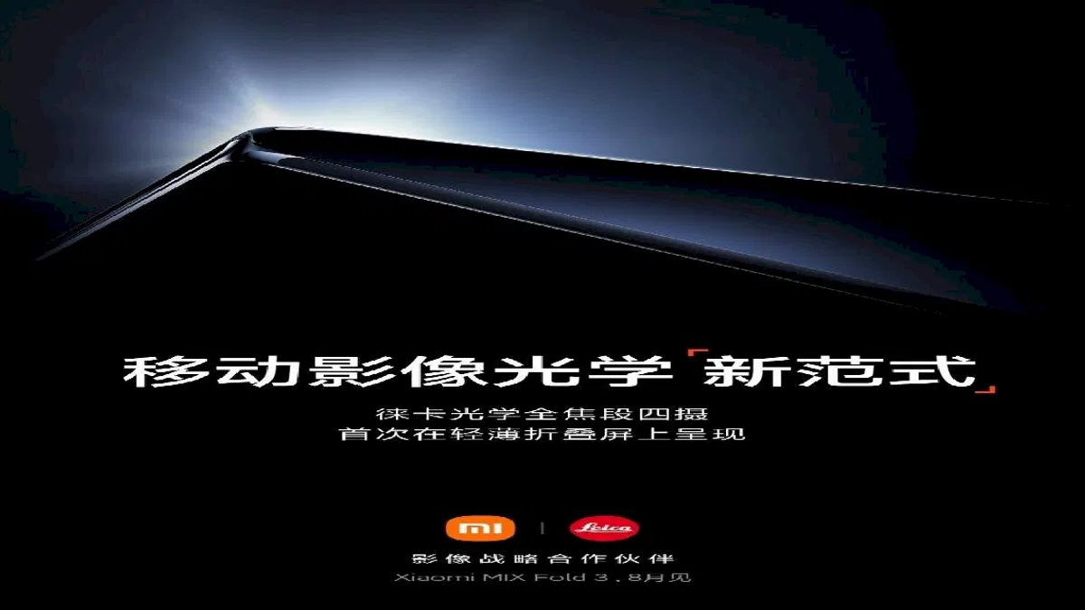 Xiaomi Mix Fold 3 Tanıtım Tarihi Belli Oldu