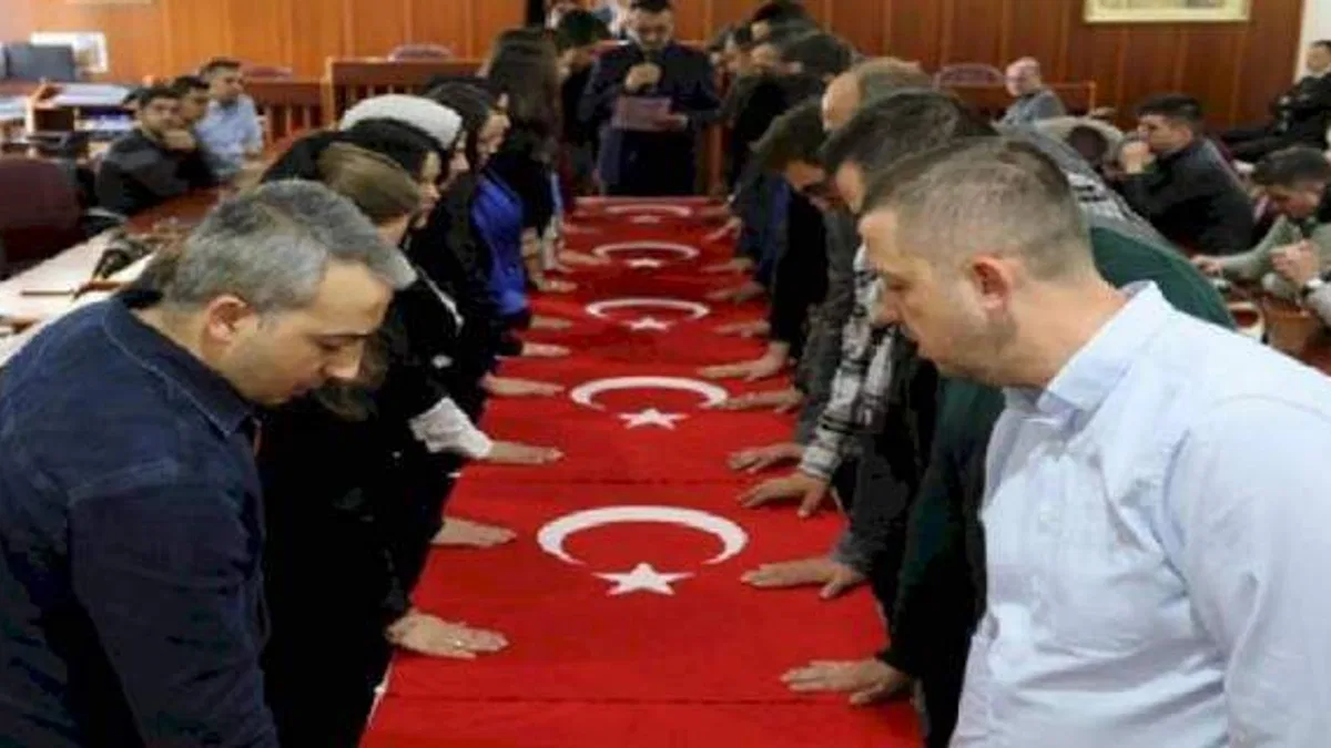 Bursa İnegöl'de memur kadrosunda yemin töreni