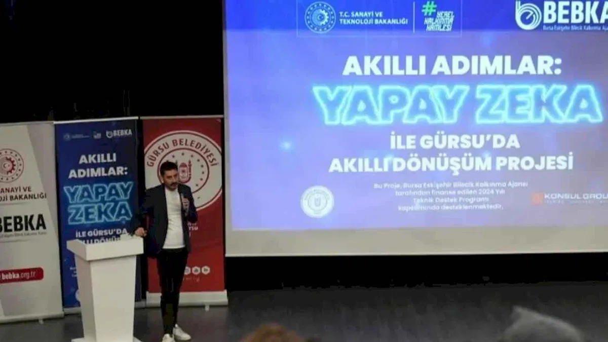 Bursa Gürsu’da akıllı dönüşüm yapay zeka ile başladı