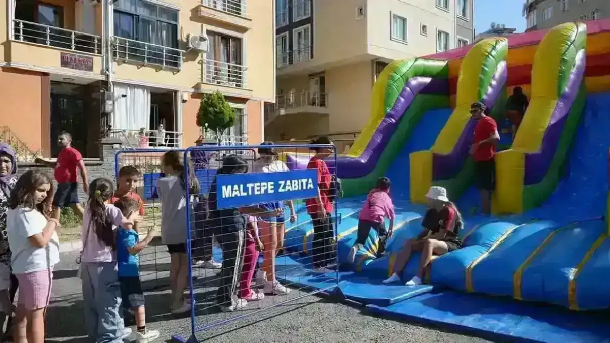İstanbul Maltepe’de Spor ve Oyun Şöleni Zümrütevler’de