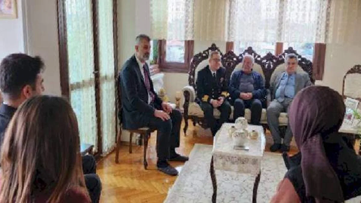 Kocaeli Gölcük'te gazilere ziyaret
