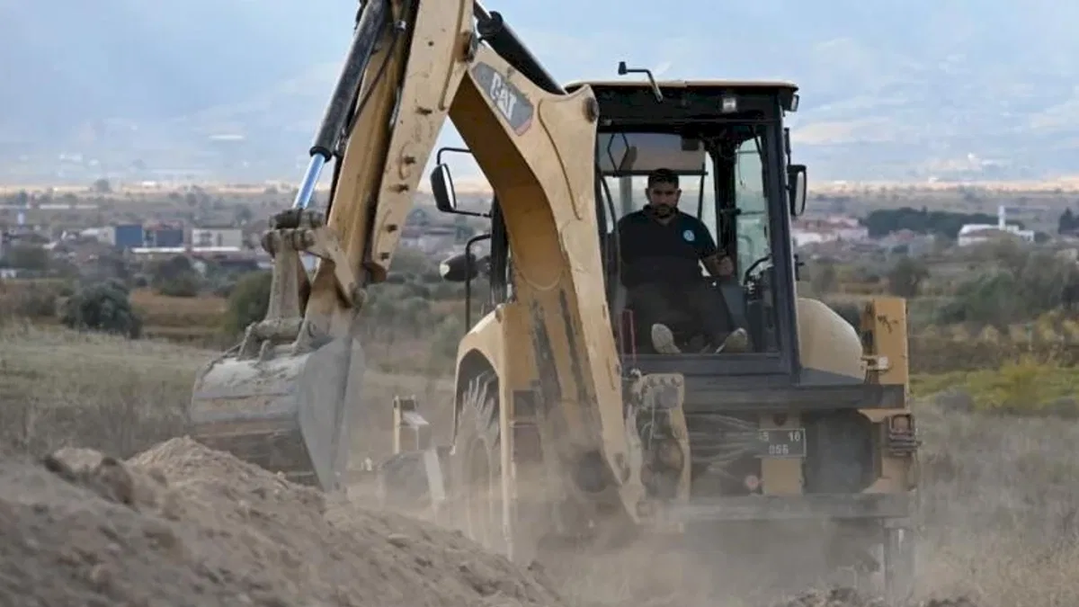 Manisa'da 45 yıllık asbestli içme suyu hattı yenileniyor