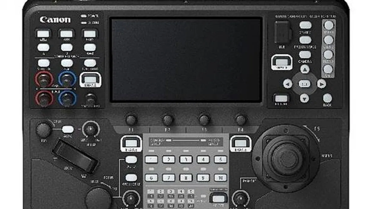 Canon'dan Yeni CR-N100 4K PTZ Kamera ve RC-IP1000 Profesyonel PTZ Kontrol Ünitesi