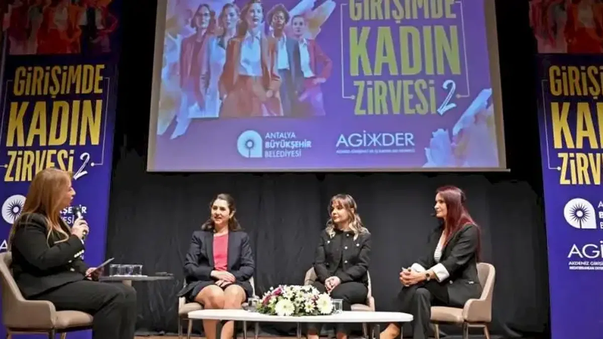 Antalya’da kadın girişimciler zirvede buluştu