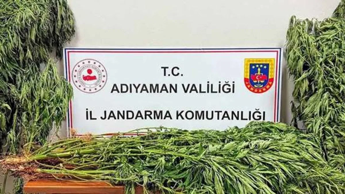 Adıyaman’da uyuşturucu operasyonu: 9 gözaltı