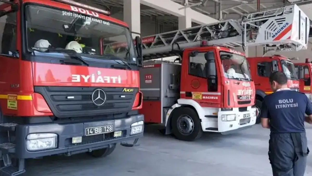 Bolu Belediyesi 8 itfaiye eri alacak... Başvurular Şubat’ta başlıyor