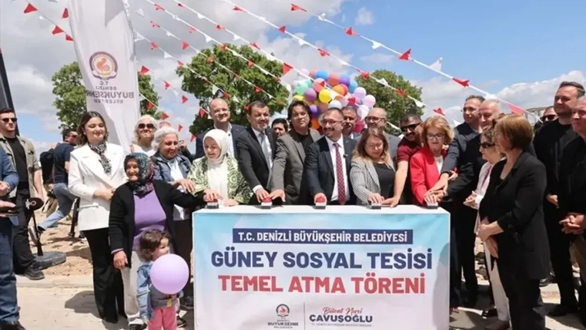 Denizli Güney’de yeni yaşam merkezinin temeli atıldı