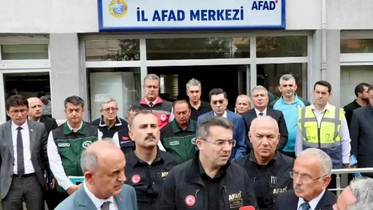 AFAD Başkanı Okay Memiş Ordu’da