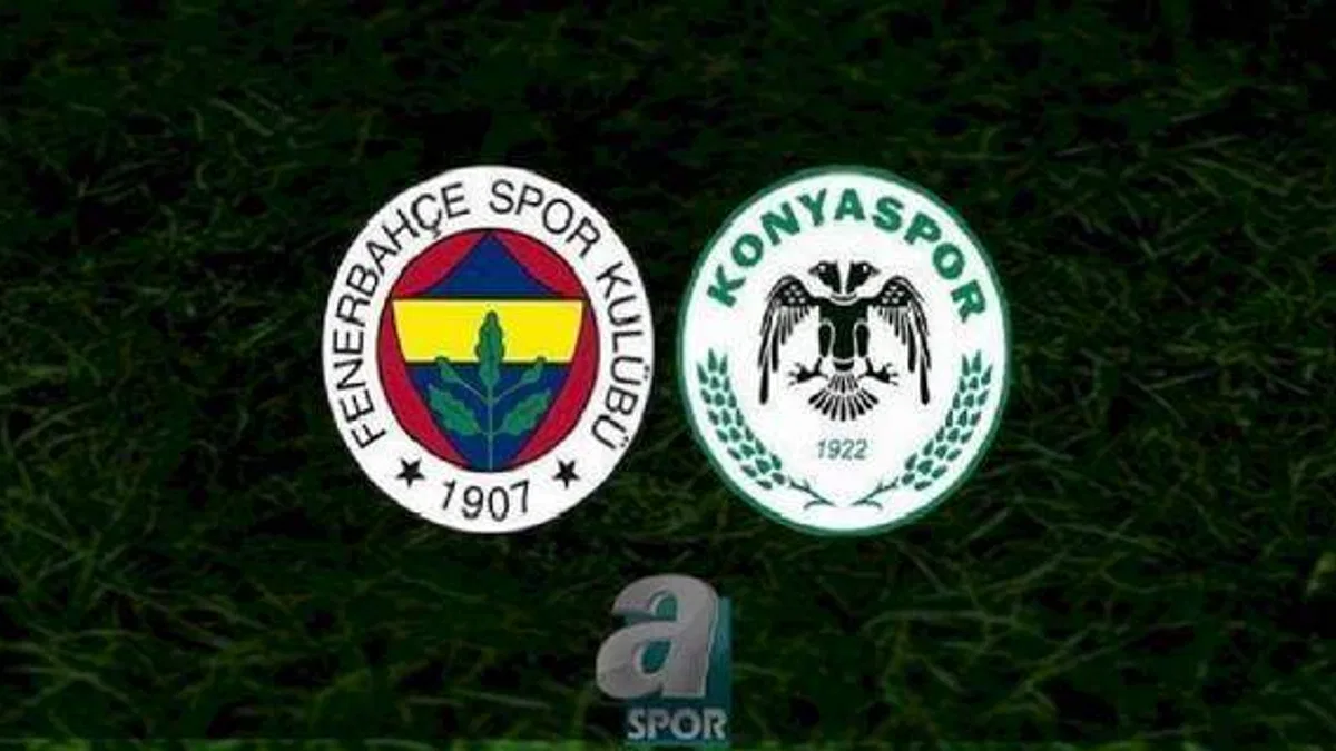 Fenerbahçe Konyaspor maçı | CANLI (Fenerbahçe - Konyaspor maçı canlı anlatım)