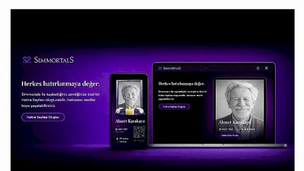 Kaybettiklerimizin Hatıralarını Gelecek Nesillere Taşıyan Yeni Bir Dijital Deneyim: SimmortalS