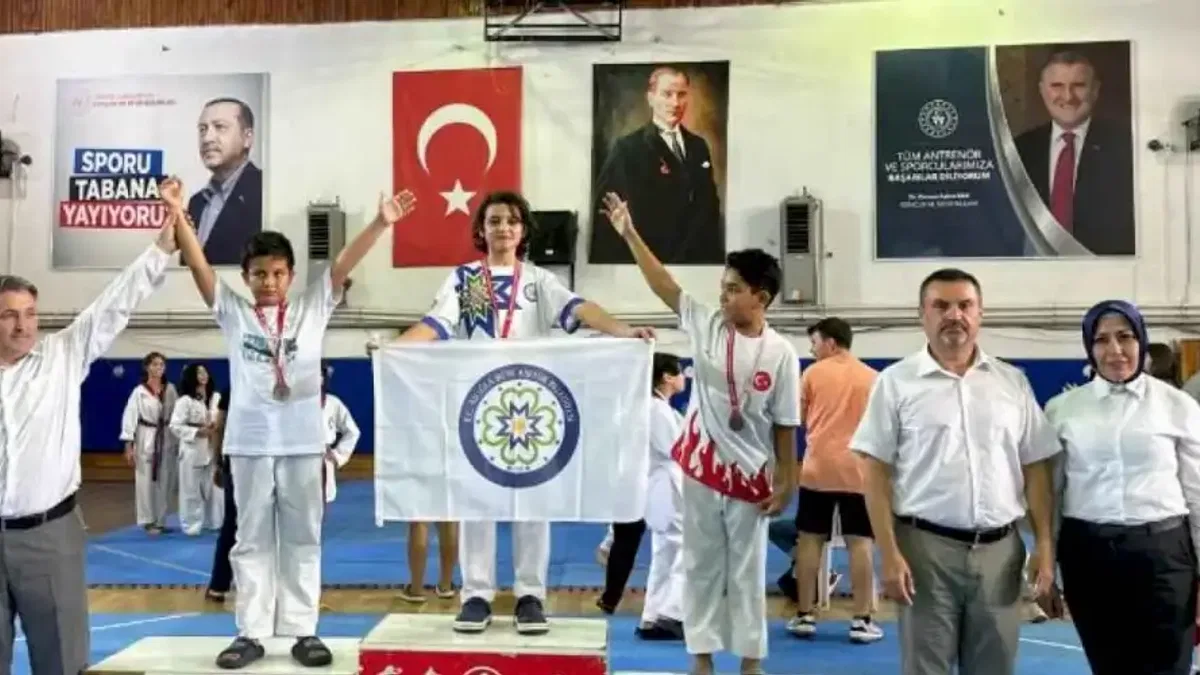 Muğlalı taekwondocular İl Şampiyonu oldu