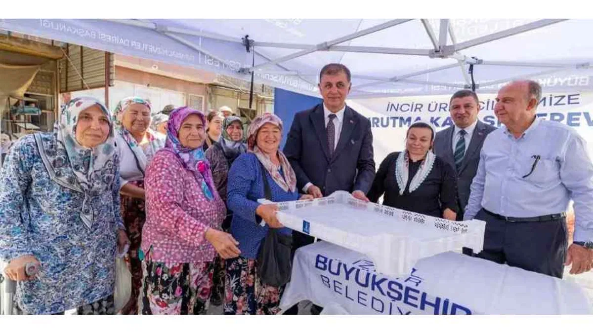 İzmir’de üreticiye kerevet desteği