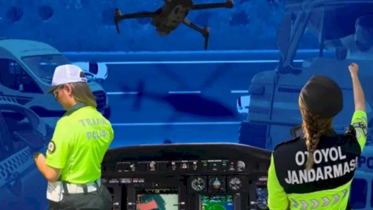 Trafikte havadan karadan sıkı denetim