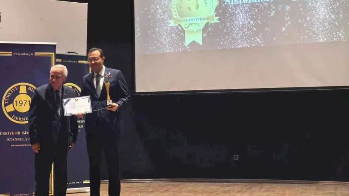 Konya'nın yerli projesi CBS'ye 'bilişim' ödülü
