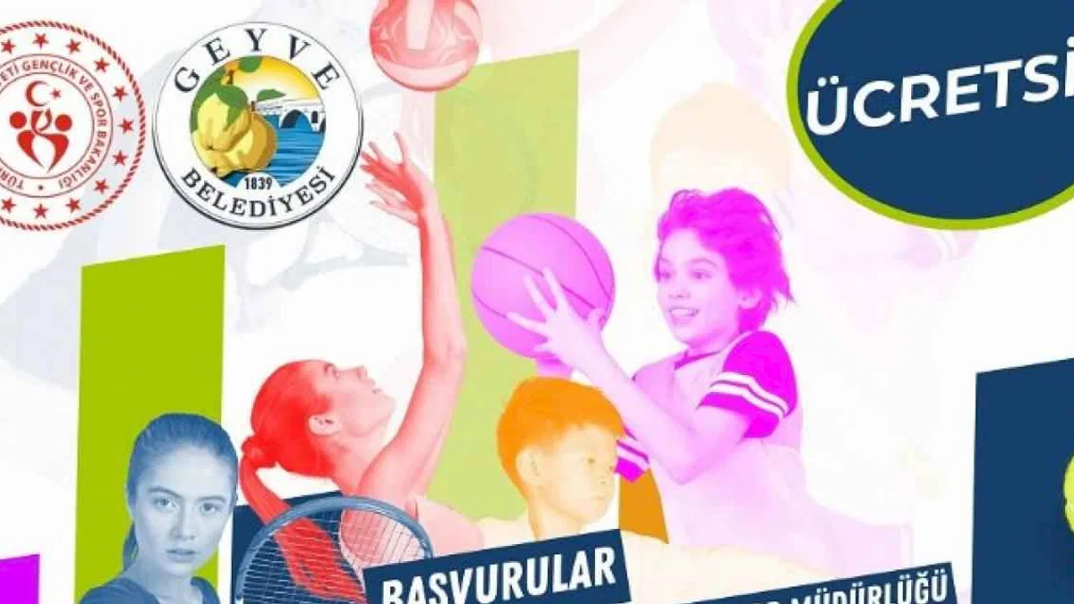 Sakarya Geyve'de 'yaz spor'da kayıt zamanı