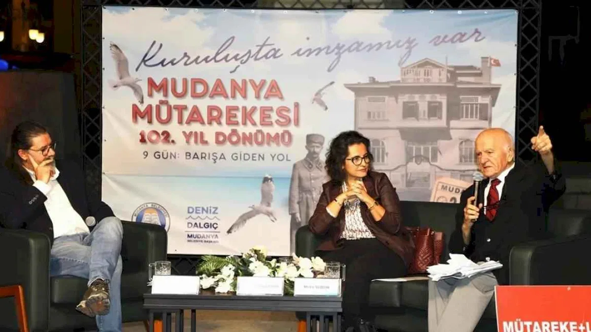 Mütareke Günleri söyleşi ile Mudanyalılar zaman yolculuğuna çıktı