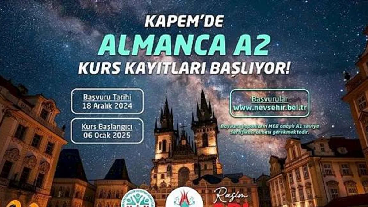 KAPEM'de Almanca A1 ve A2 Seviye Kurslar Düzenlenecek