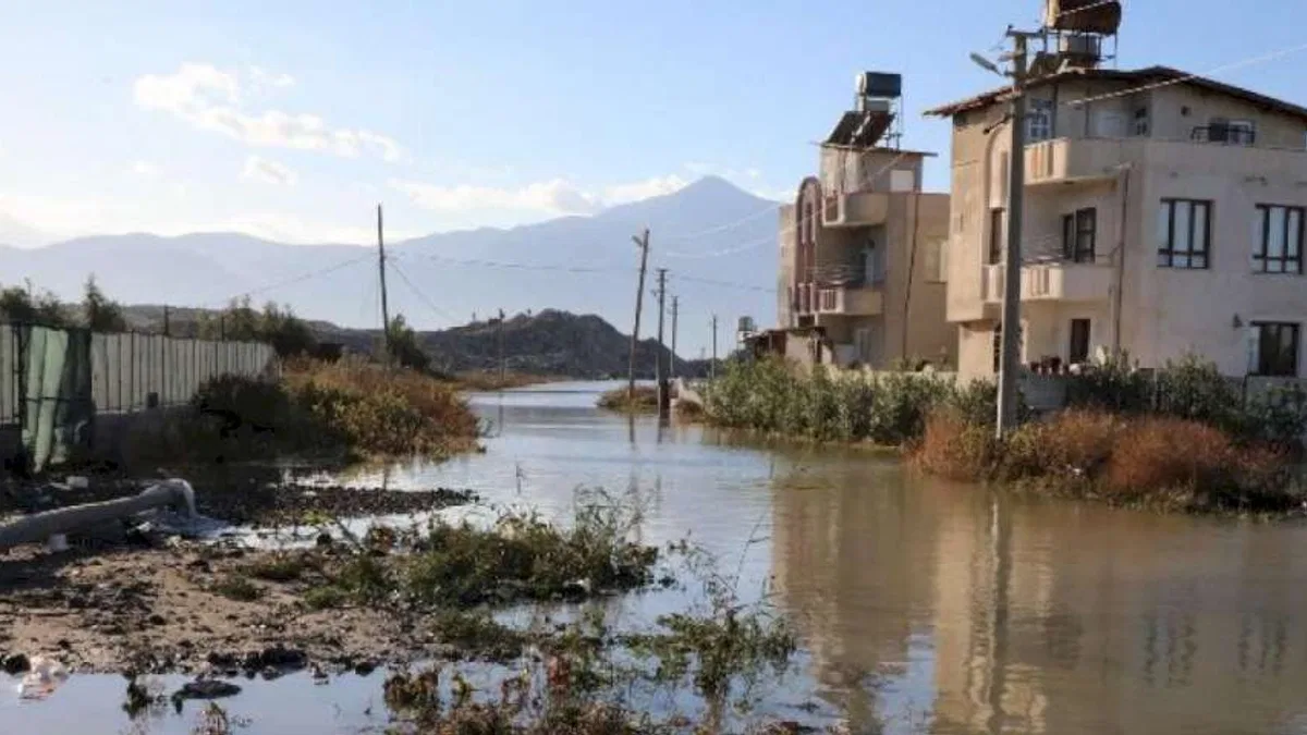 Hatay Samandağ'da sel sonrası son durum
