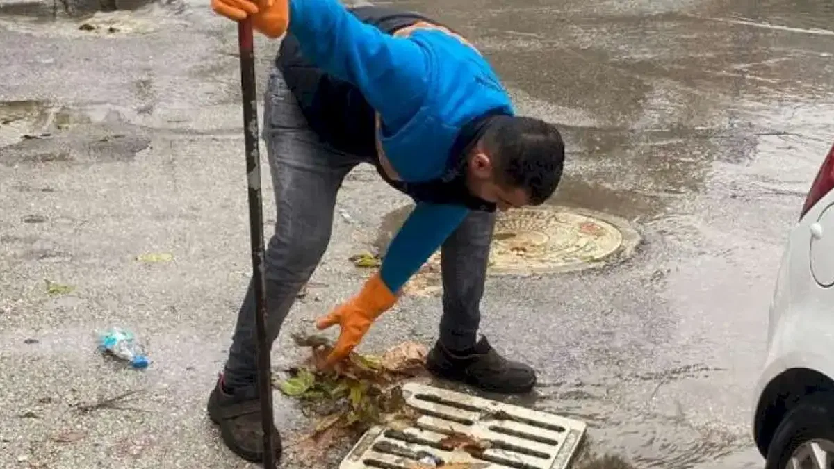 MASKİ ekipleri yağış boyunca sahada