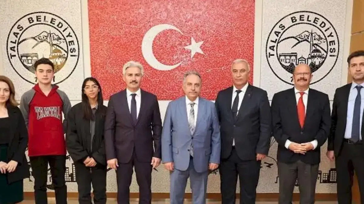 Kayseri Talas Belediyesi'ne 24 Kasım ziyareti