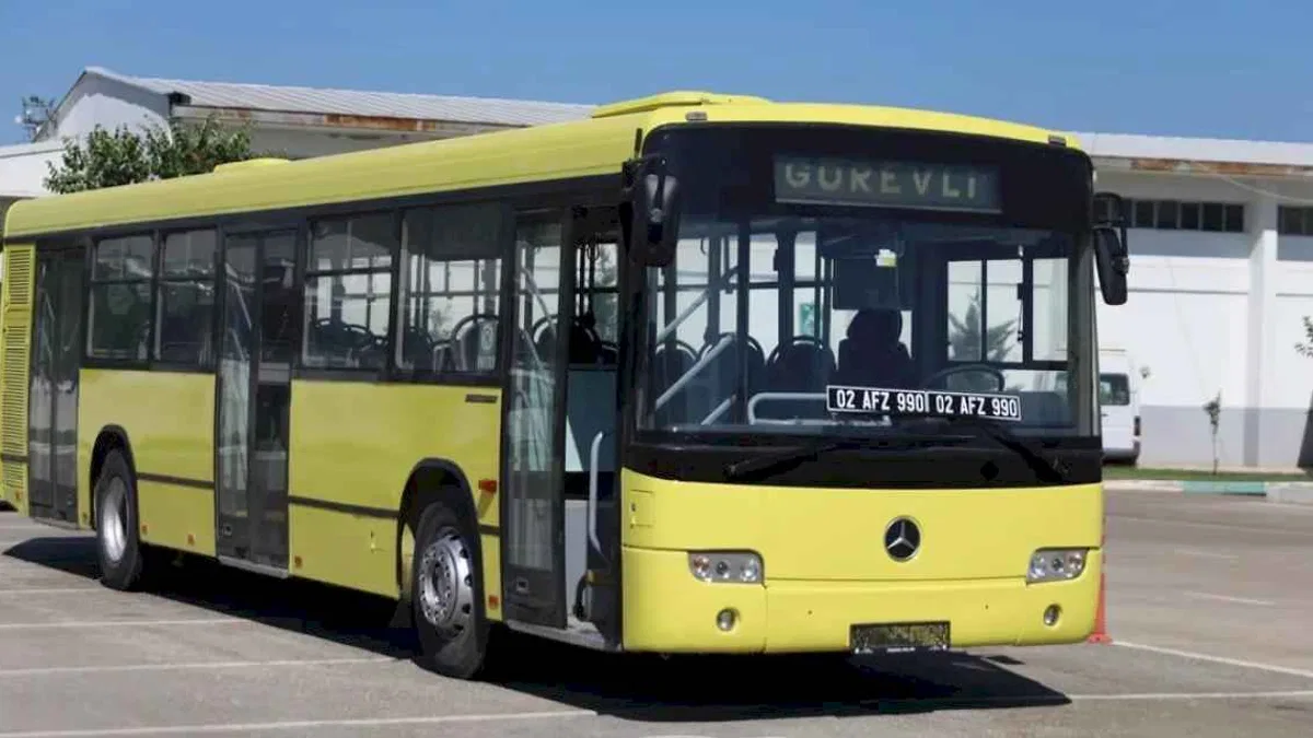 Bursa’dan Adıyaman’a hibe otobüs