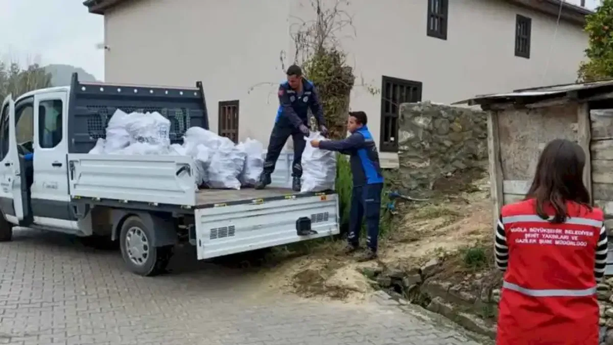 Muğla'dan yürek ısıtan destek