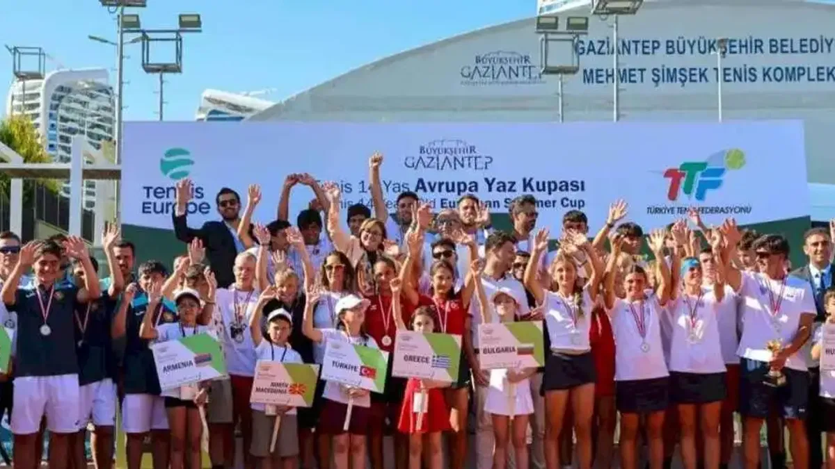 Gaziantep’ten Avrupa’ya tenis başarısı
