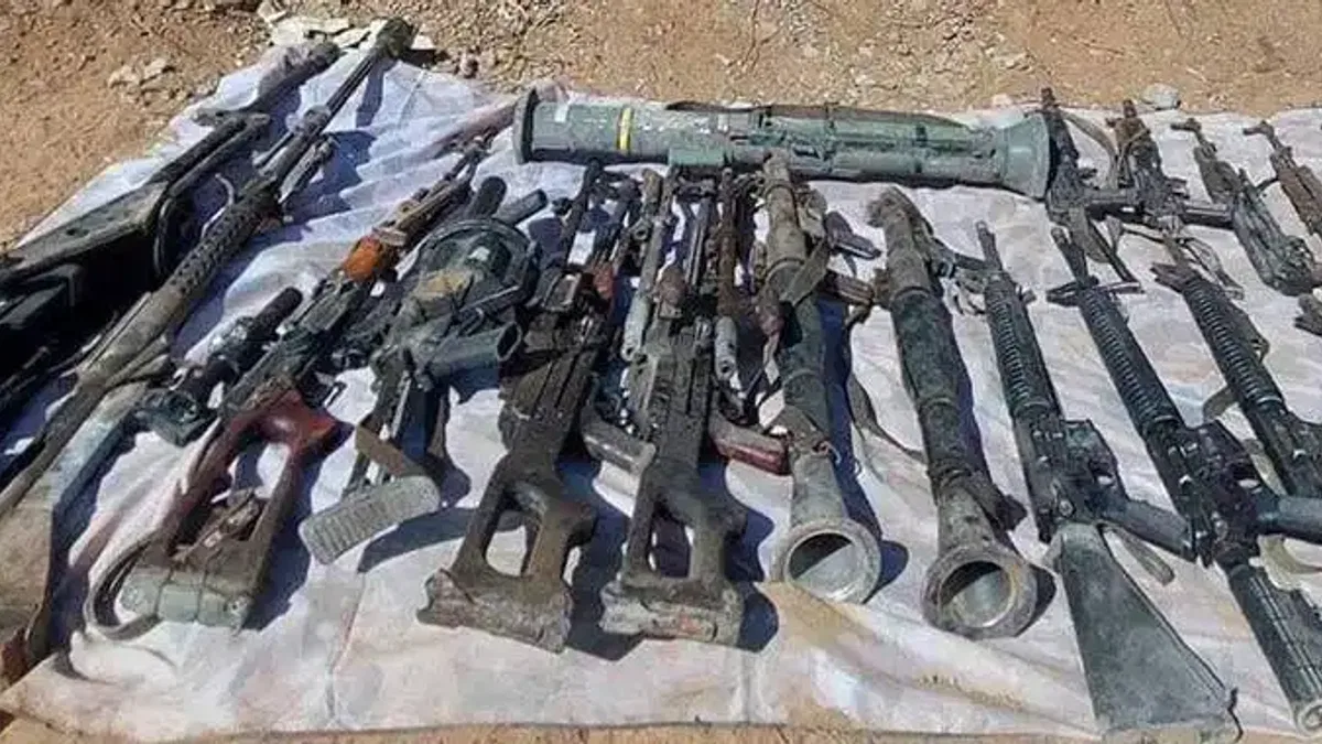 Pençe-Kilit Operasyonu'nda 6 ayda 1043 silah ele geçirildi