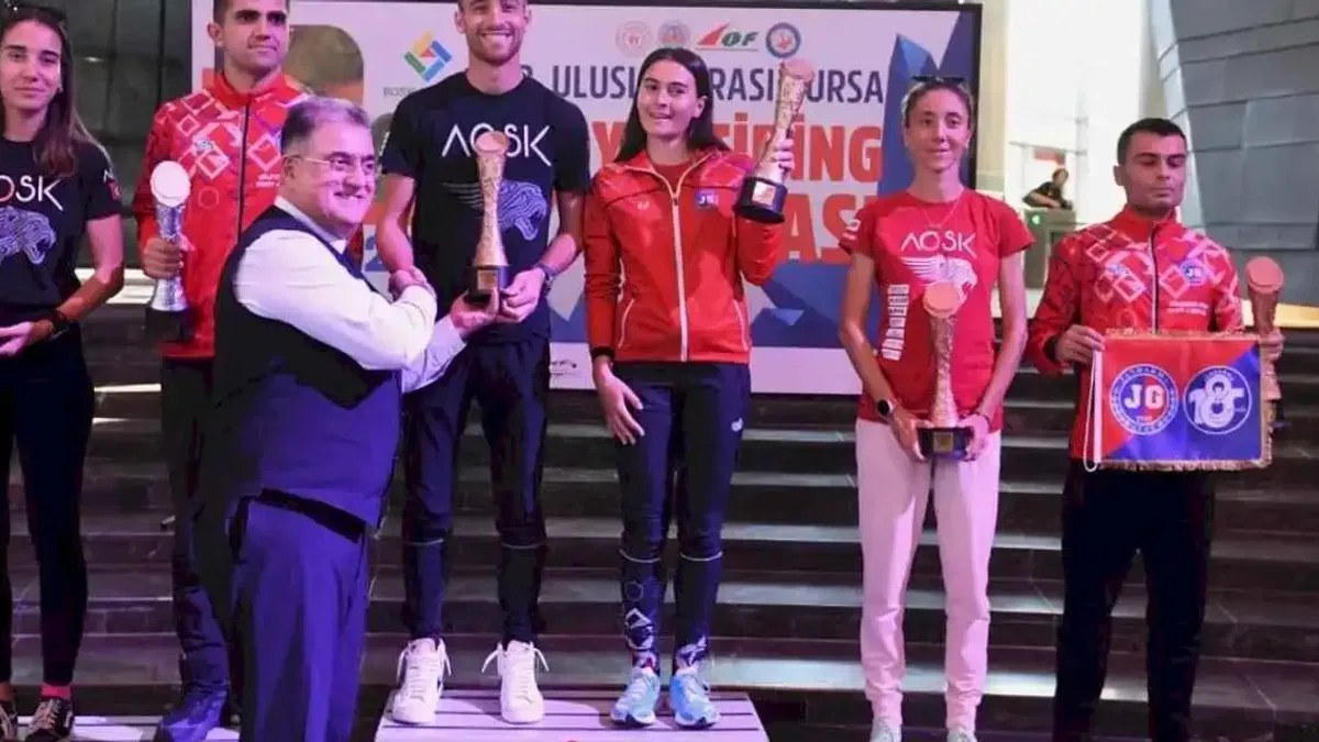 Bursa Osmangazi'de oryantiring yarışları nefes kesti