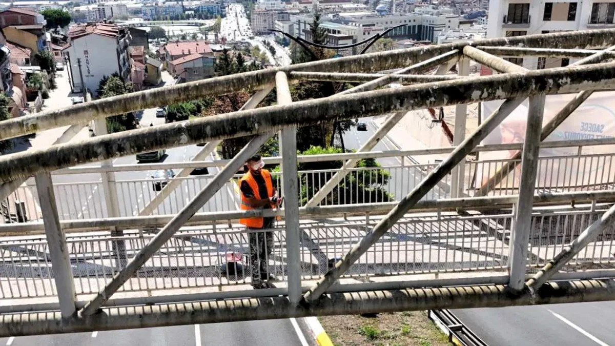 Kocaeli'de Santral Rampası'nda çevre düzenlemesi başladı